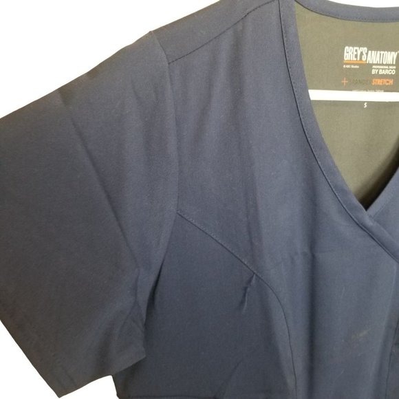 Grey's Anatomy Barco Womens S Navy Blue Stretch 3 - Picture 5 of 8